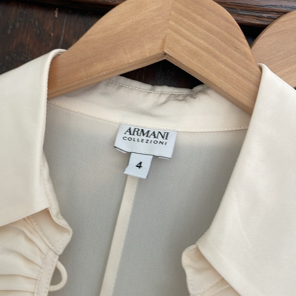 Armani sheer blouse - Picture 2 of 5